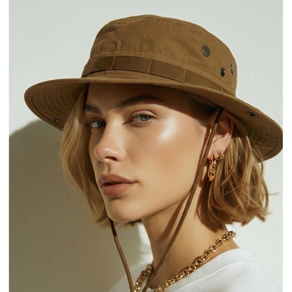 Unbranded Other - HOT SUN HOT WEATHER TYPE II BOONIE TAN SIZE XL 60